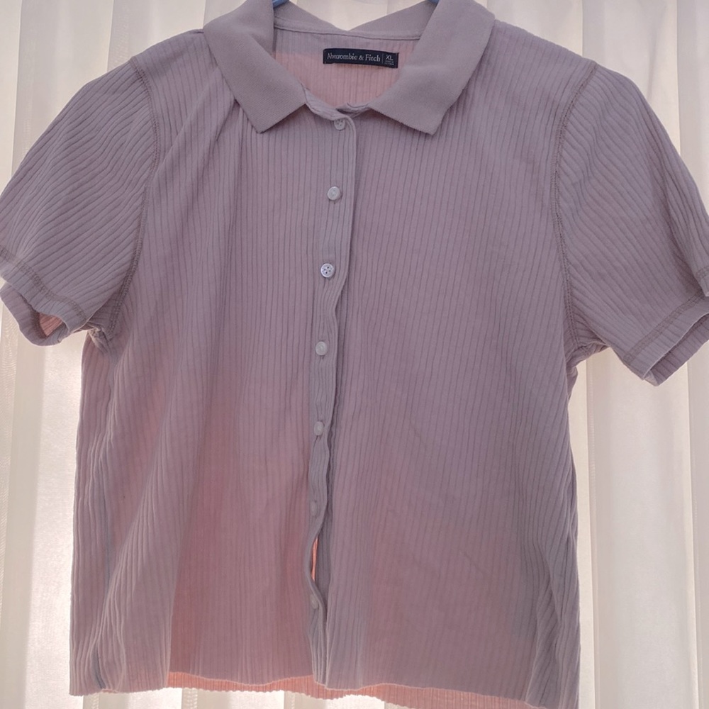 A&F Polo Crop Top